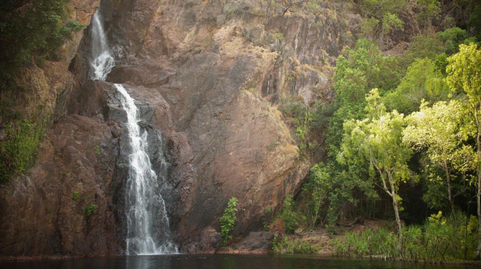 Free Image of Beautiful Waterfall in Australia 