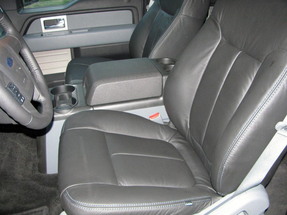 Free Image of Pickup Truck Aftermarket Leather Interior 