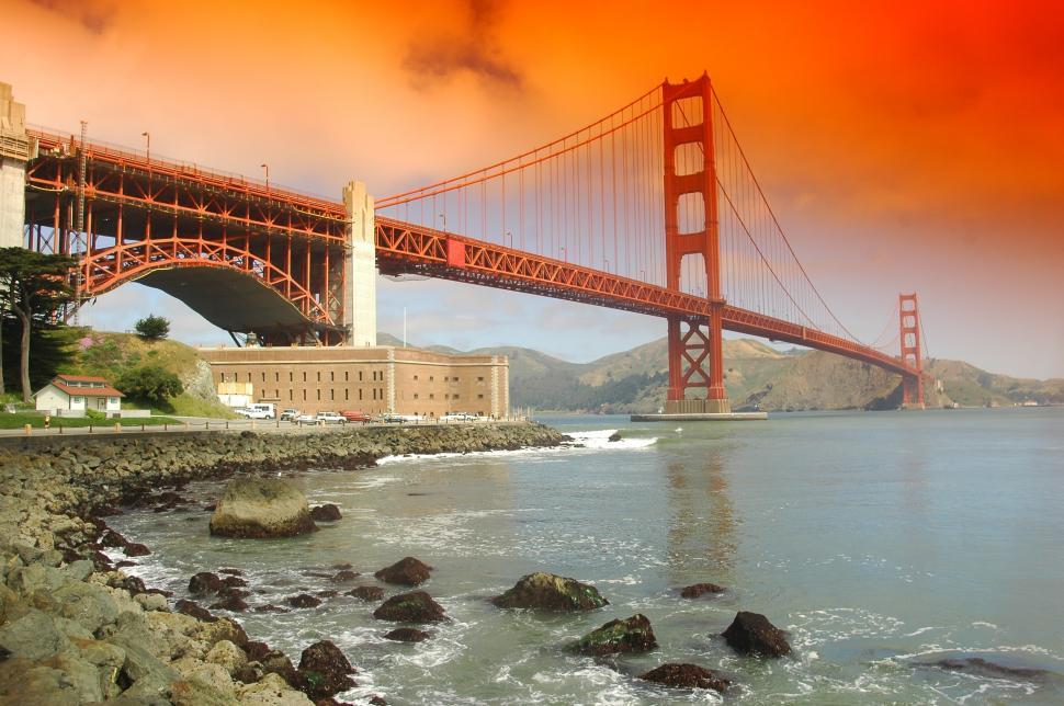 Free Image of Golden Gate Bridge San Francisco 