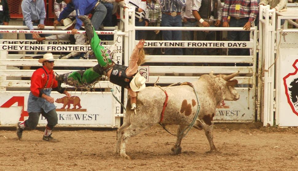 Download Free Stock Photo of Rodeo Crash 