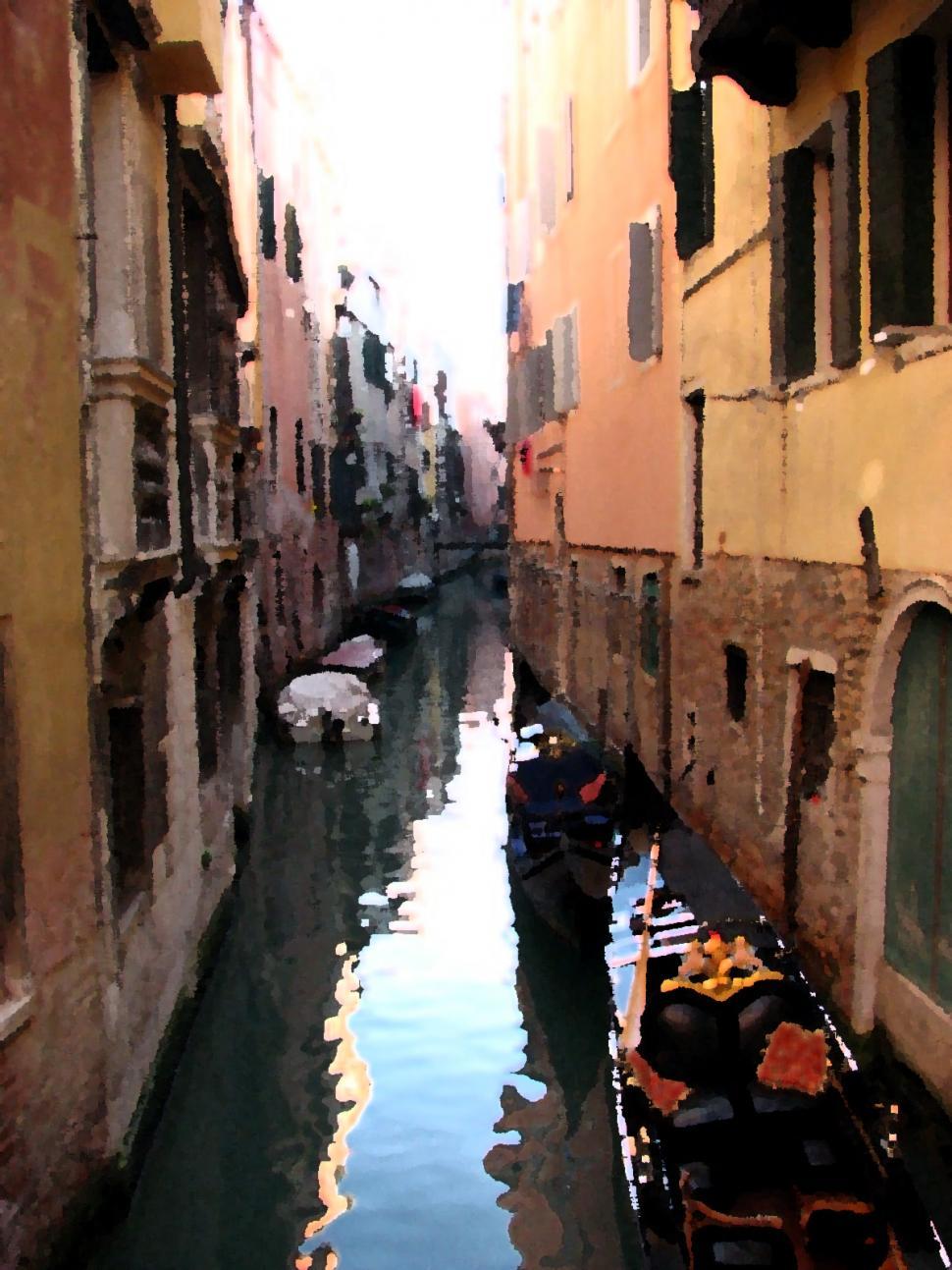Free Image of Venice canals 