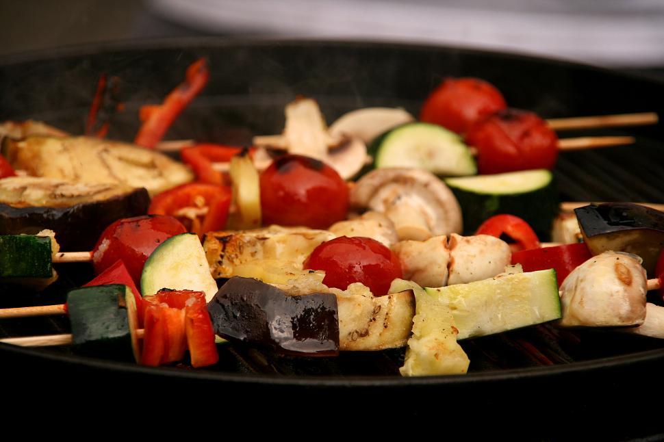 Free Image of Vegetable Barbeque 