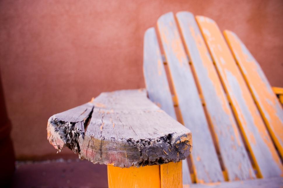 Download Free Stock Photo of old armrest 