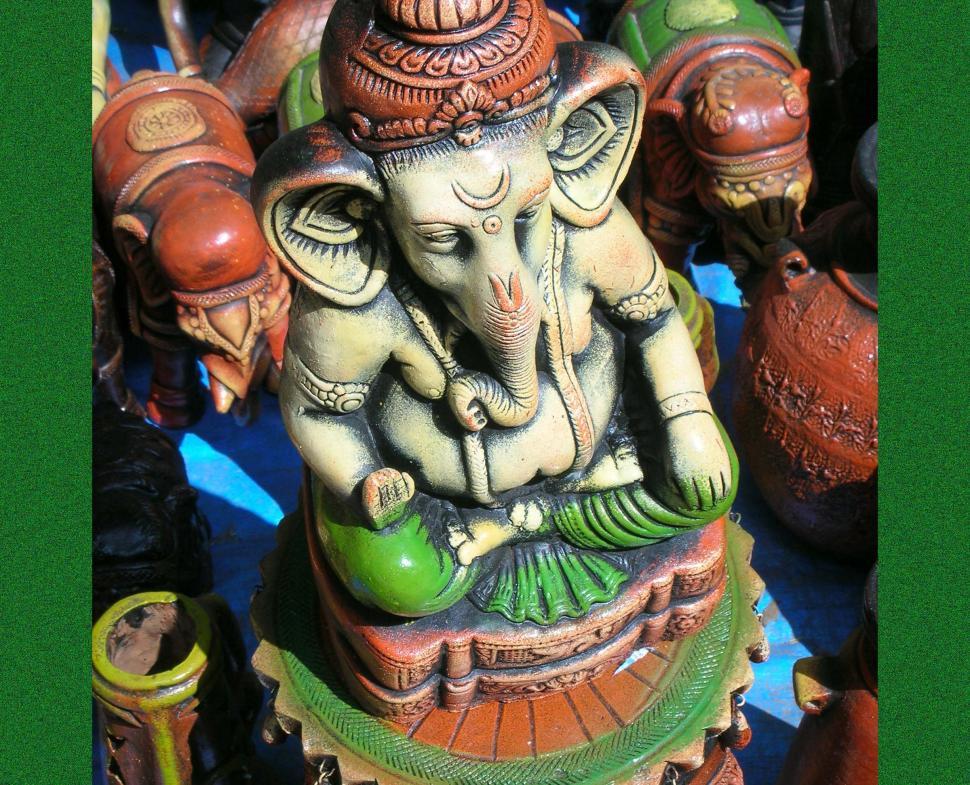 Free Image of Hindu God Idol 