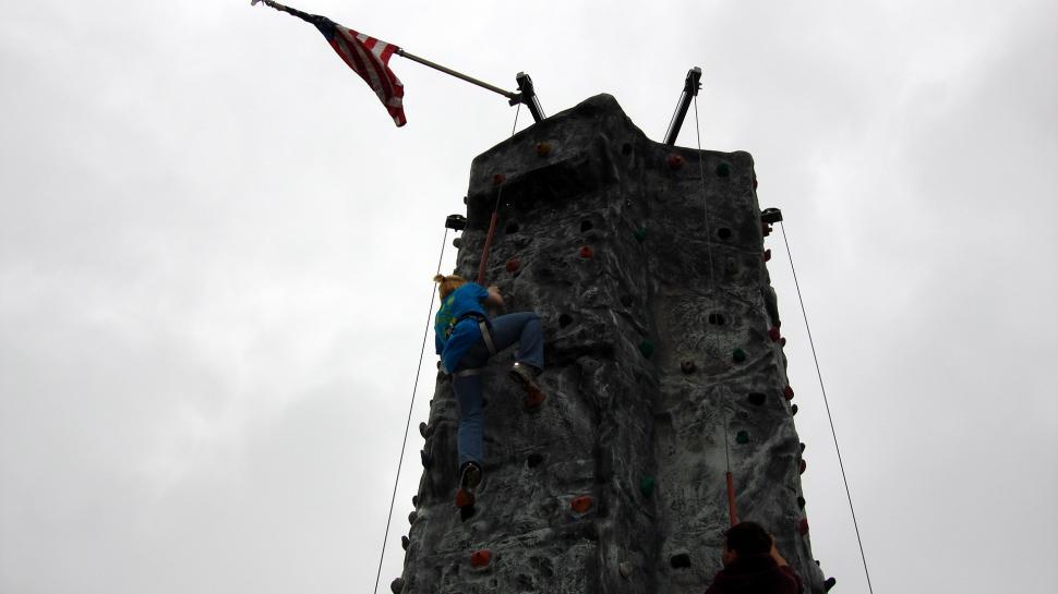 Free Image of Climbing the Wall 