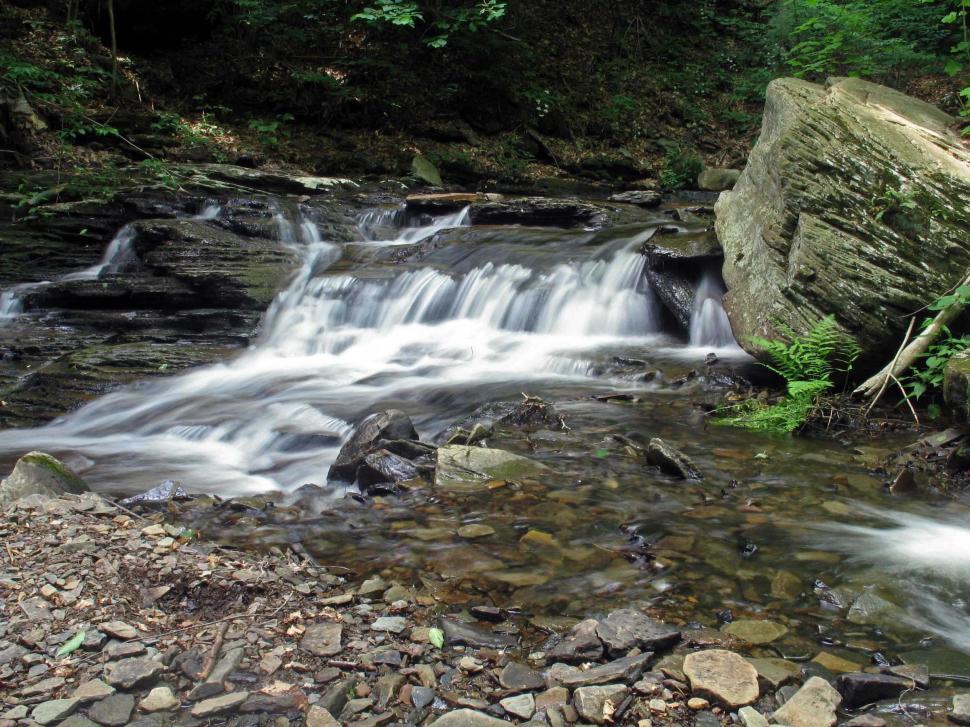 Free Image of Cascades at Ricketts Glen State Park 