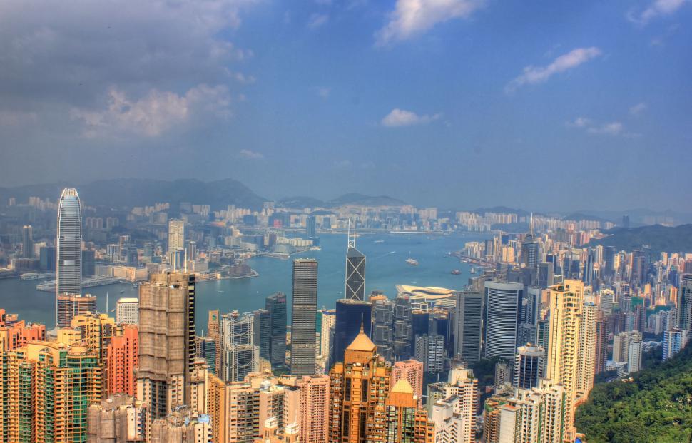 Free Image of Hong Kong Cityscape 