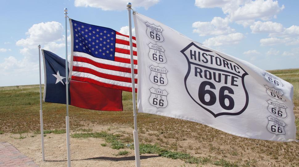 Free Image of Route 66 Midpoint 
