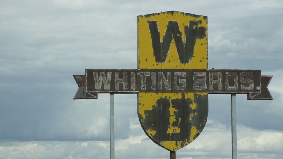 Free Image of Abandoned White Sign 