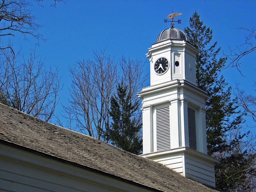Free Image of Old Church in Allaire Village, NJ 