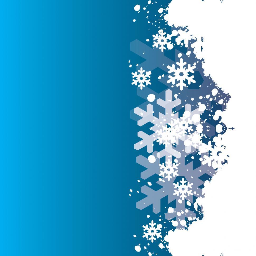 Free Image of Winter background 
