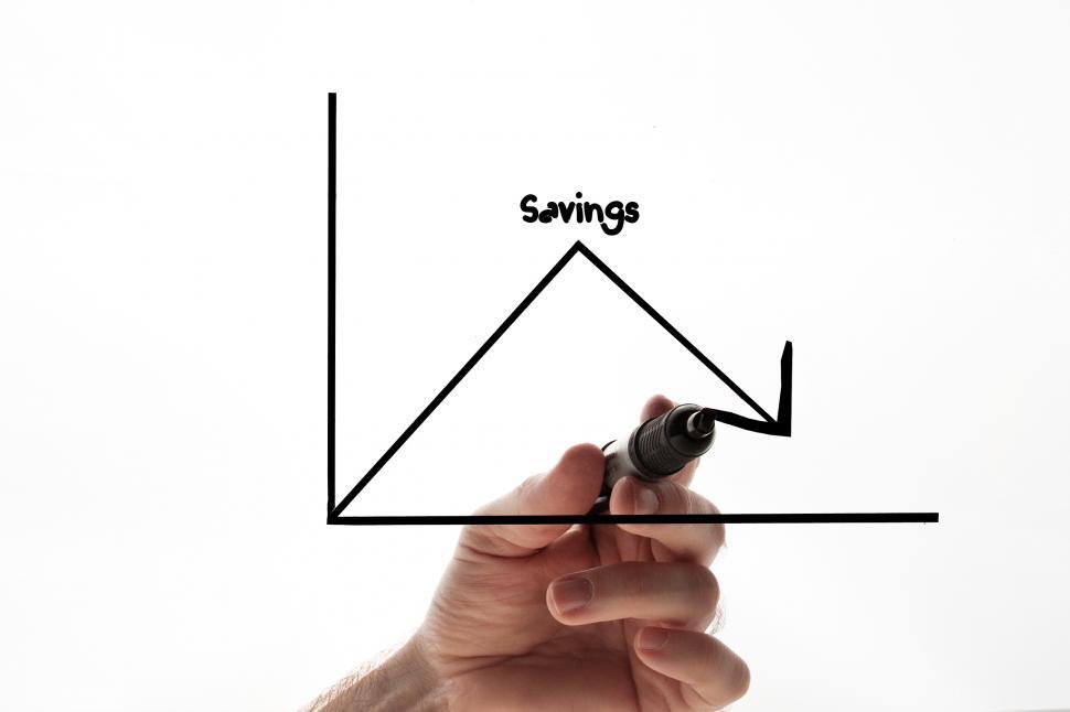 Free Image of Savings graph 