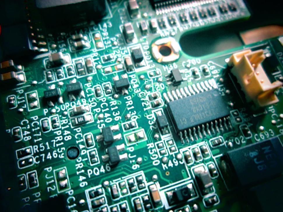 Free Image of Circuit Board or Computer 