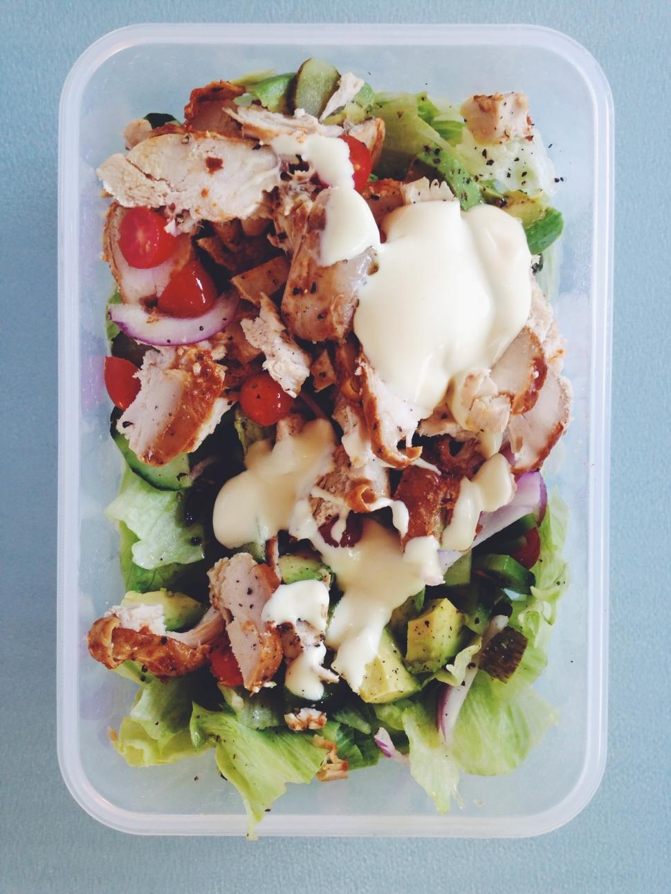 Free Image of Chicken Salad 