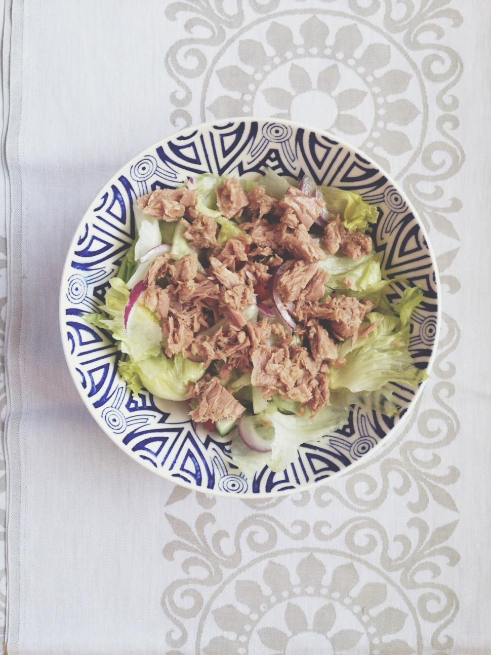 Free Image of Tuna Salad 