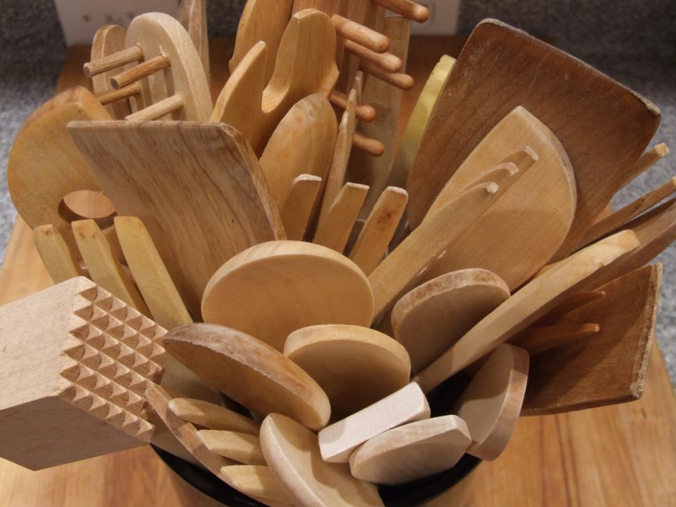 Free Image of Wood Spoons 
