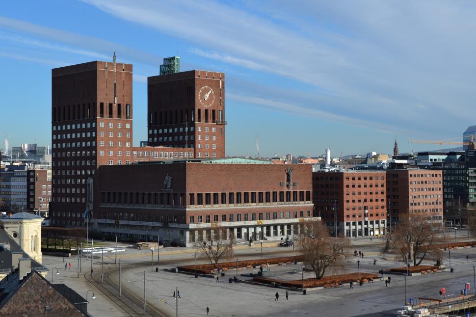 Free Image of Oslo City Hall 