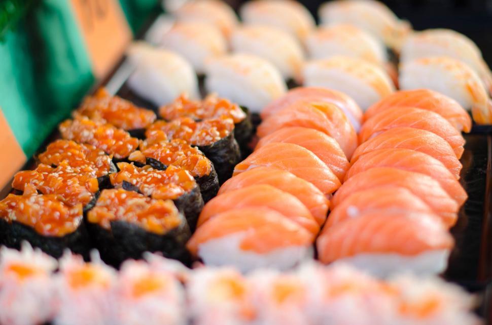 Free Image of Sushi 