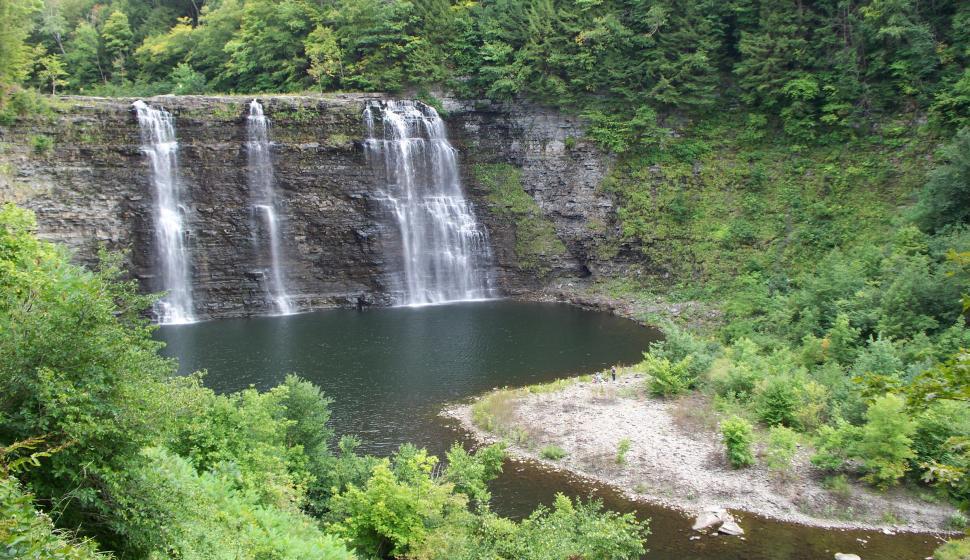 Free Image of Salmon River Falls and pool 