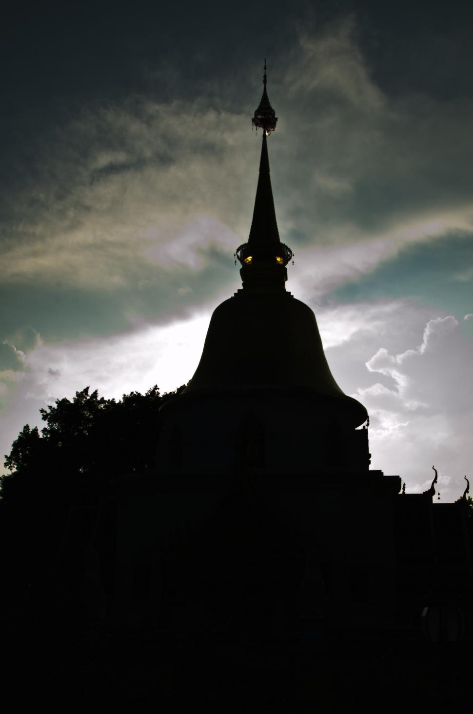 Free Image of Pagoda Silhouette 