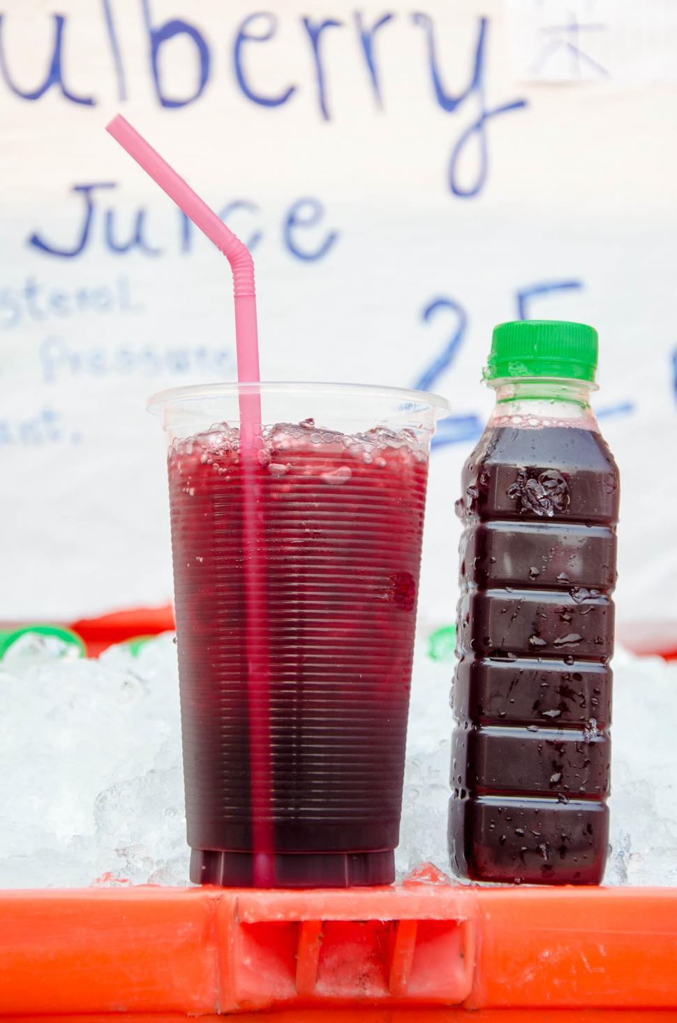 Free Image of Mulberry Juice 