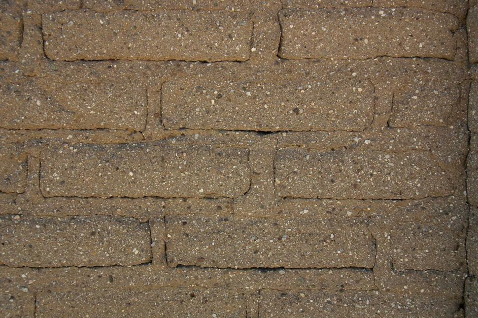 Free Image of adobe wall texture background mud brick mortar 