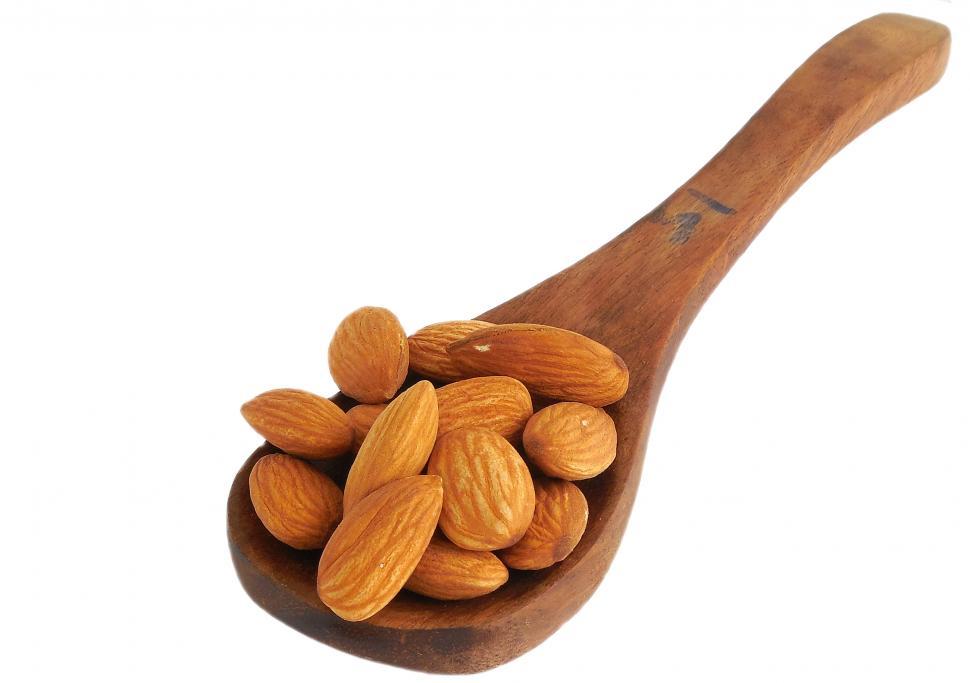 Free Image of Almonds 