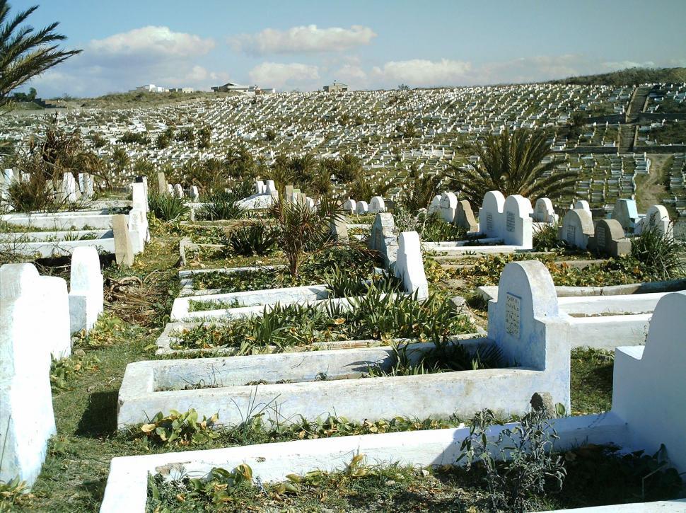 Download Free Stock Photo of Muslim Graveyard 