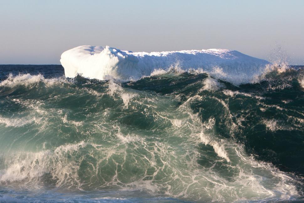 Download Free Stock Photo of Icebergs 