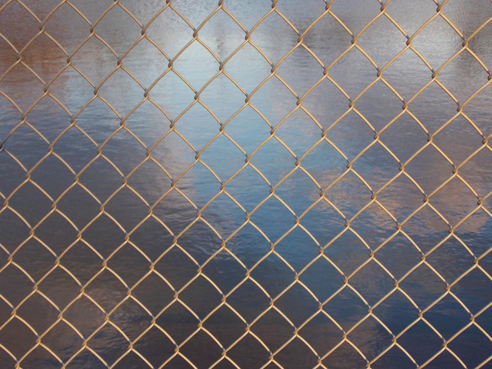 Free Image of Fence on Water 