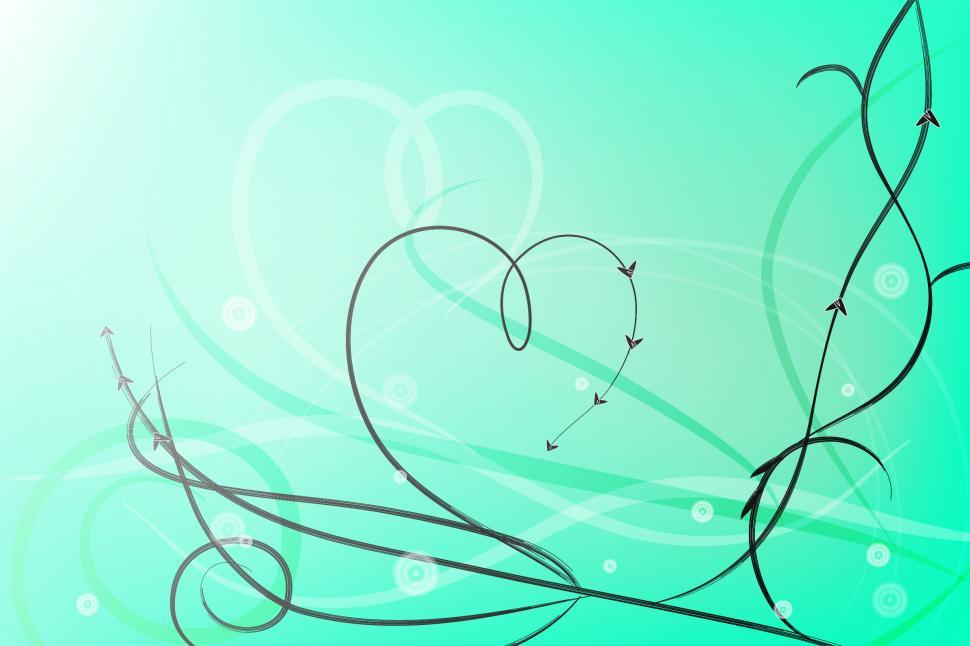 Free Image of Heart Sketch Graphic Design 