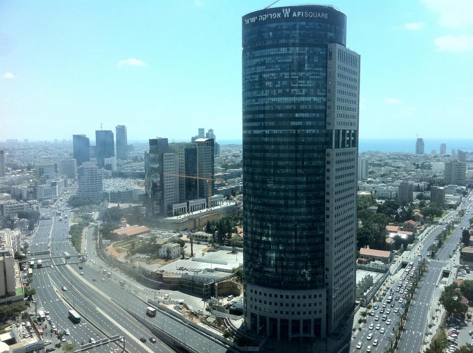 Free Image of Panoramic view of Tel-Aviv city 