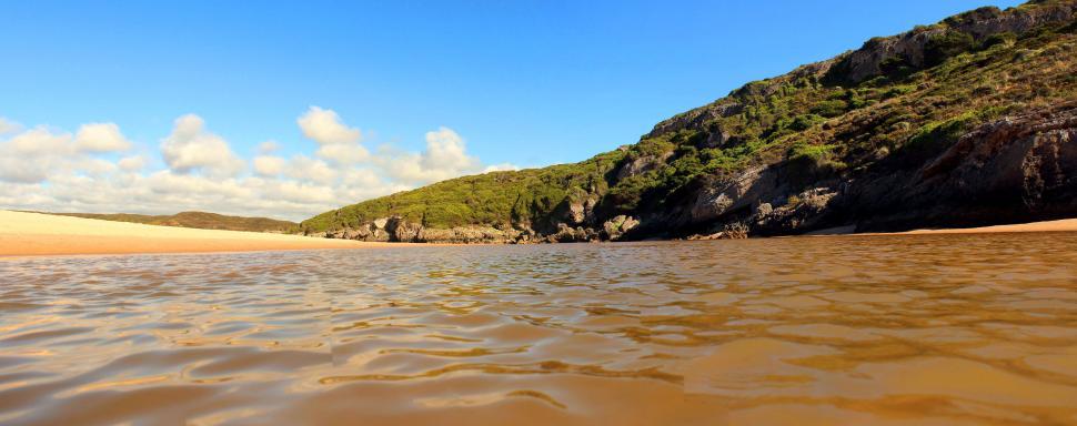 Free Image of Small river in the Alentejo and Vicentine Coast Natural Park, so 