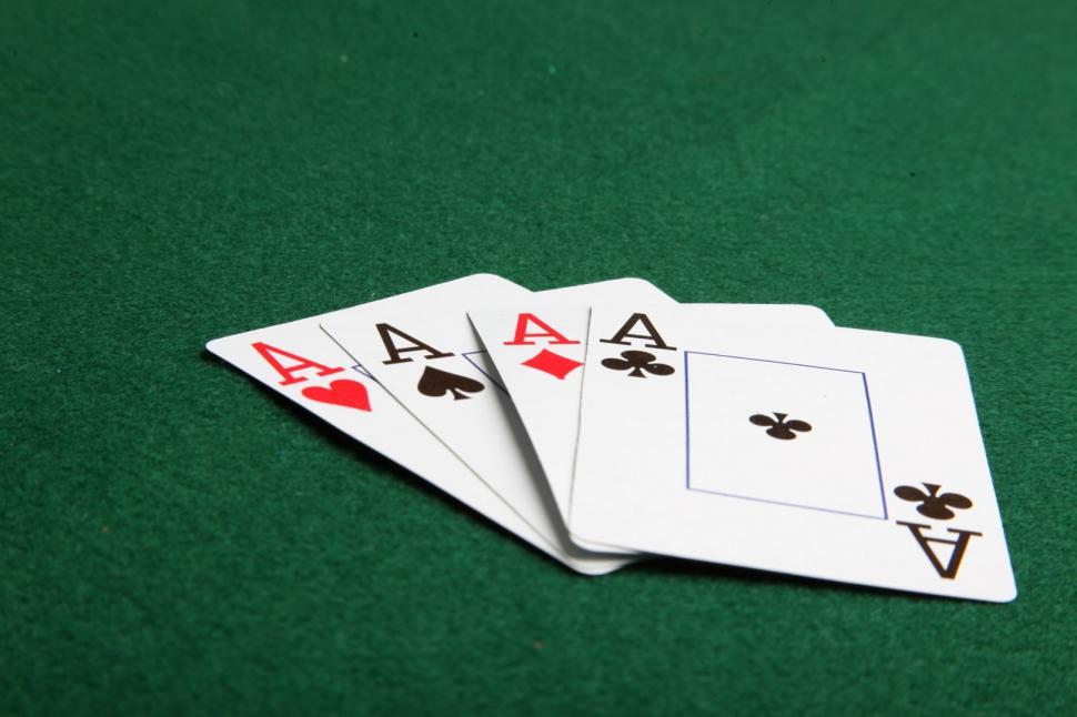 Free Image of  4 aces 
