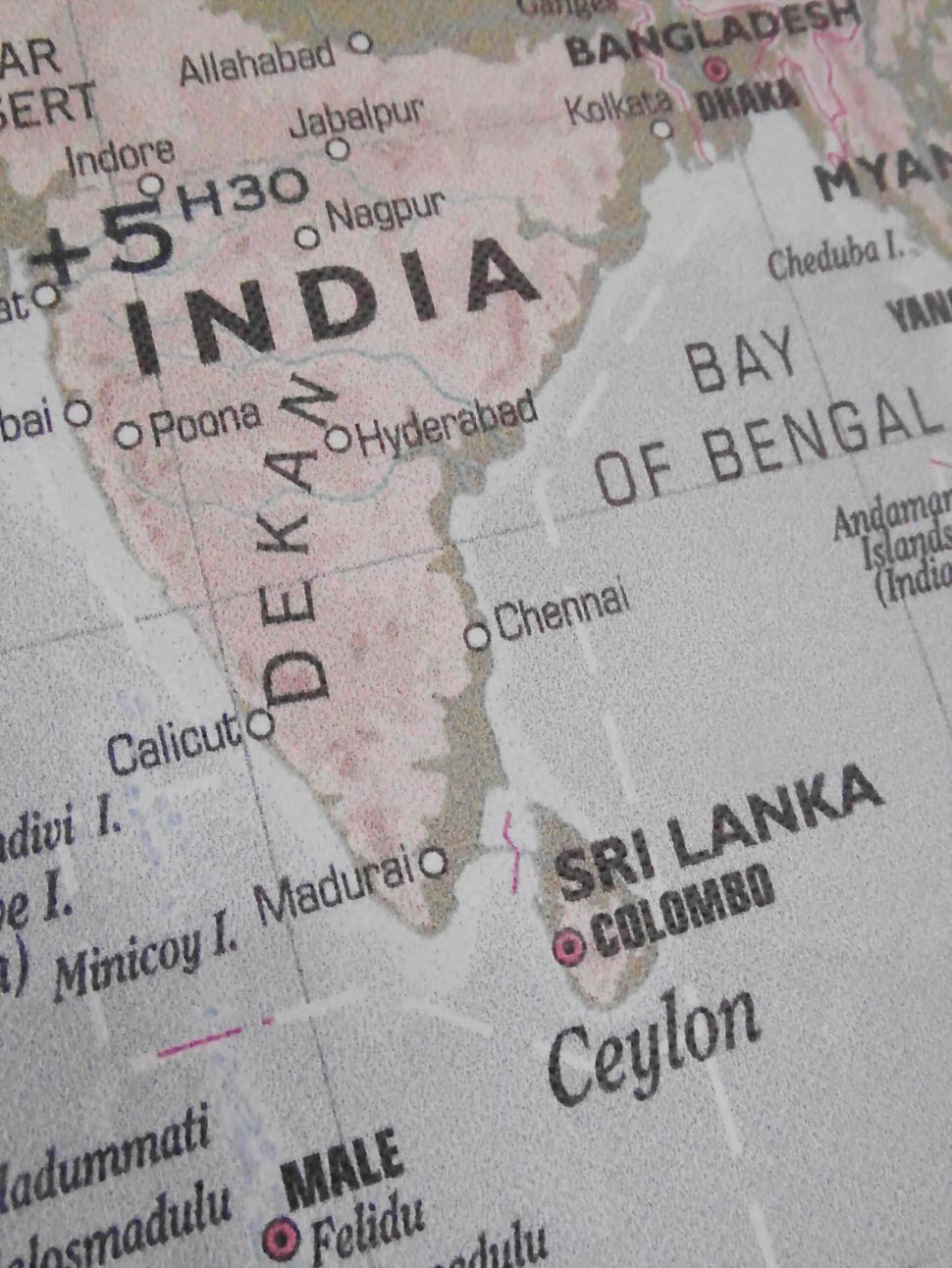 Download Free Stock Photo of India Map 