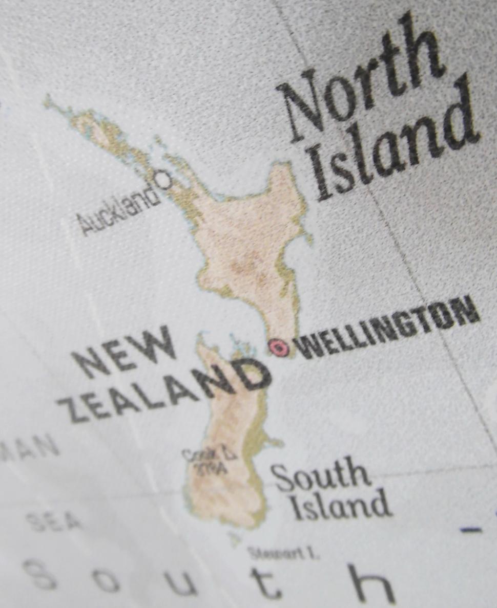 Free Image of New Zealand Map 