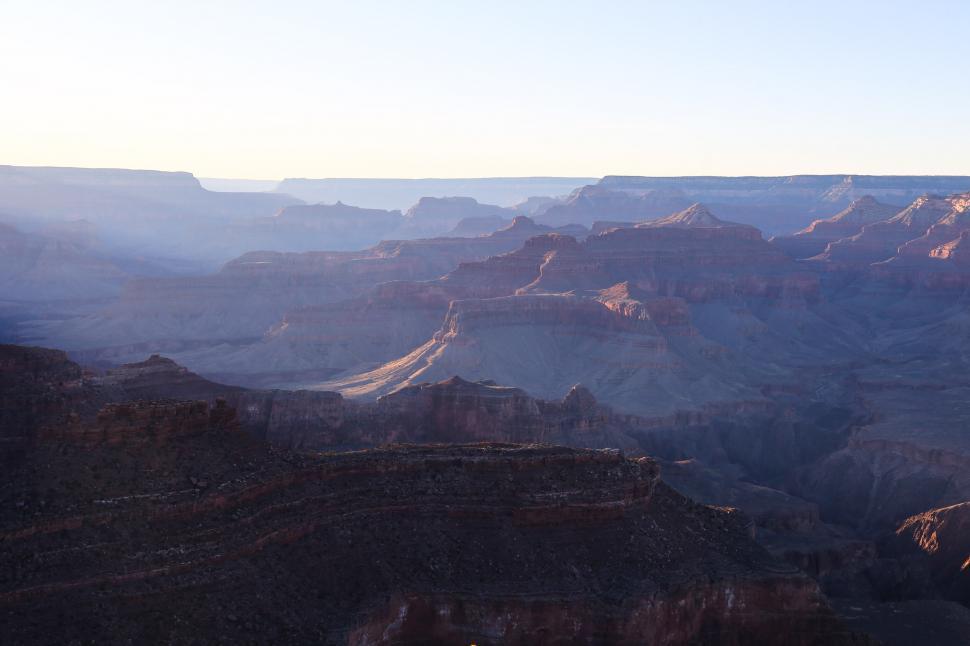 Free Image of Grand Canyon Sunset 