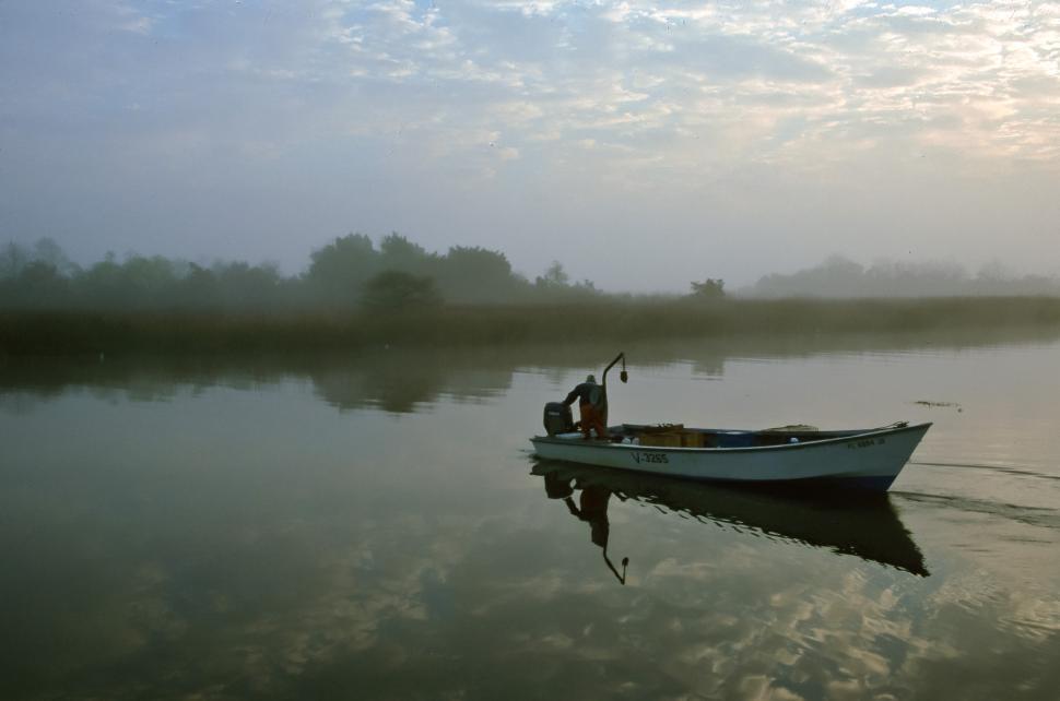 Free Image of Early Morning Fishing 