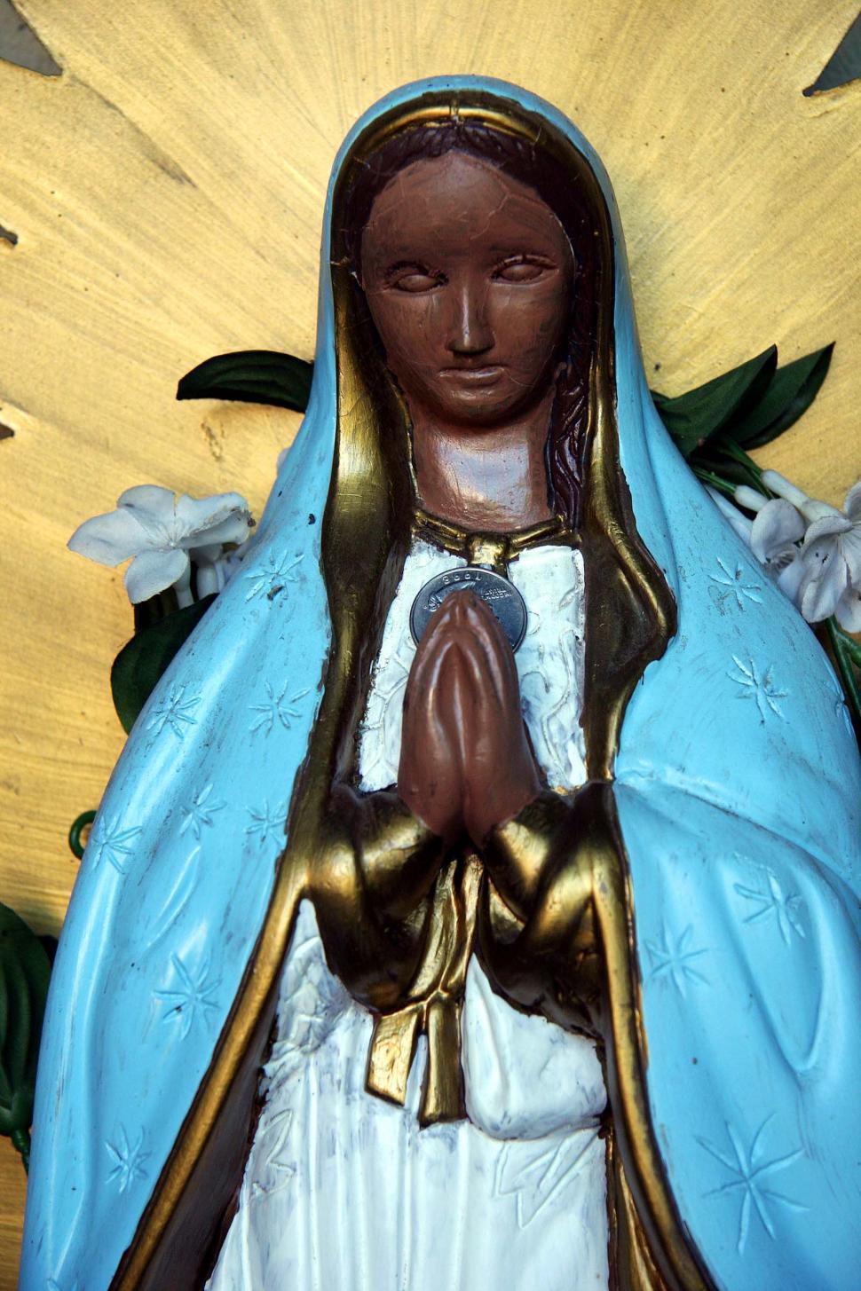 Free Image of virgin mary pray prayer religion religious 
