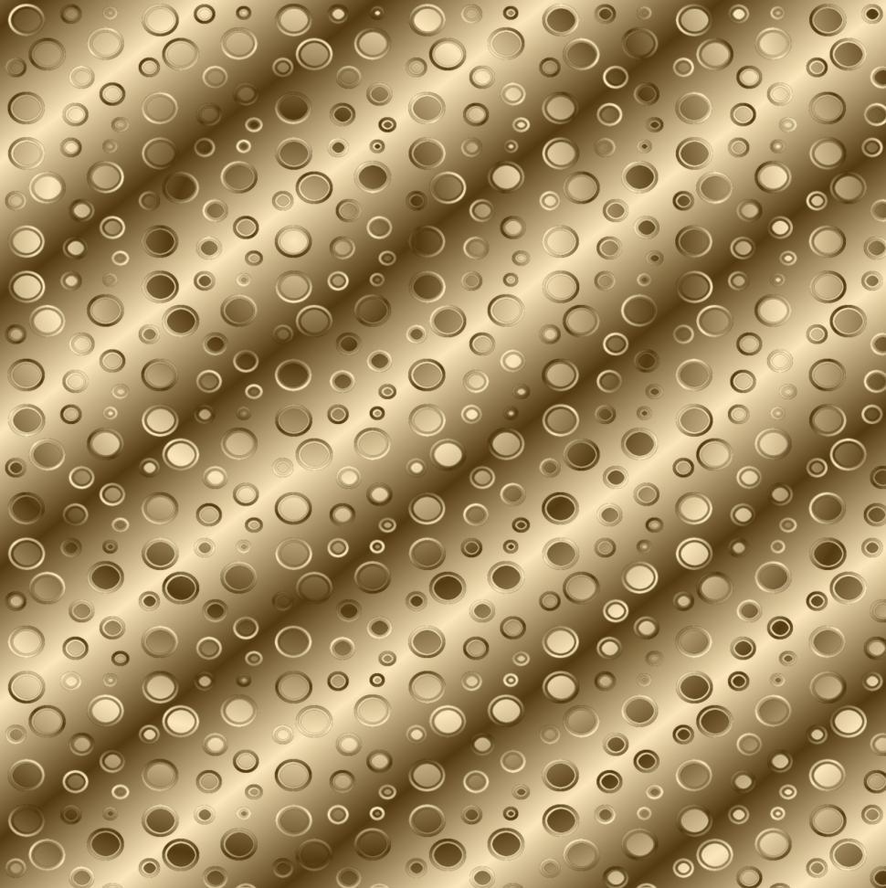 Free Image of Gold Circles Background 