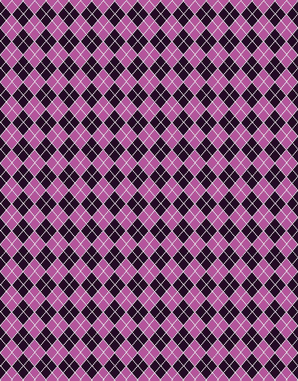 Free Image of Orchid Argyle Pattern 