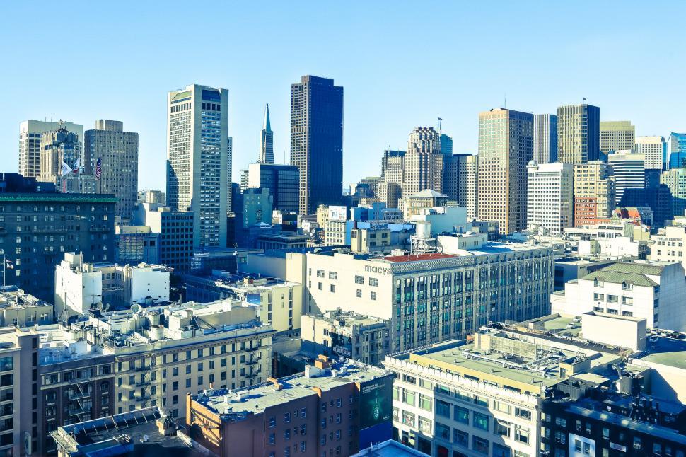 Free Image of San Franciso city view 