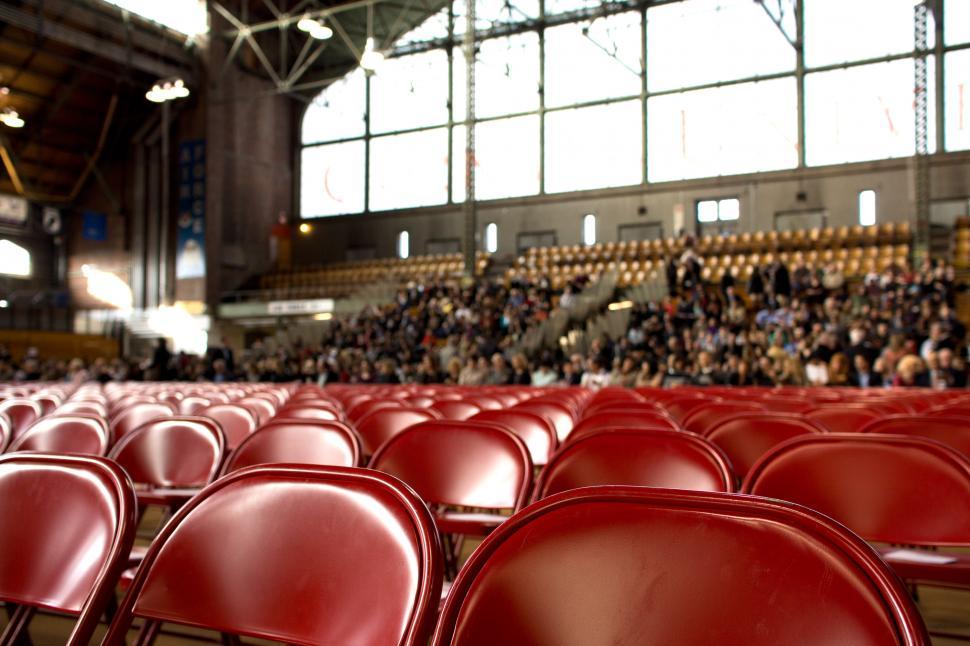 Free Image of Inside view of an Auditorium 