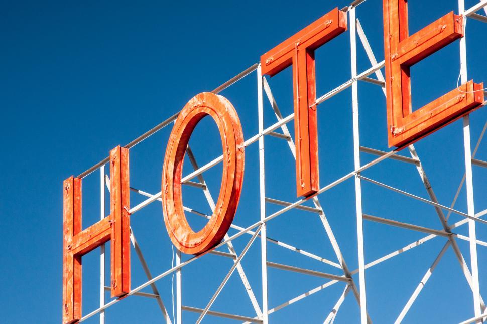 Free Image of Hotel Sign 