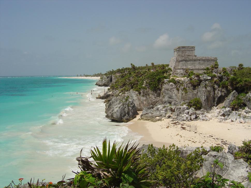 Free Image of Ancient Temple of Tulum 