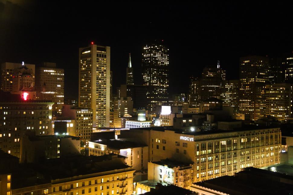 Free Image of San Franscisco Skyline 
