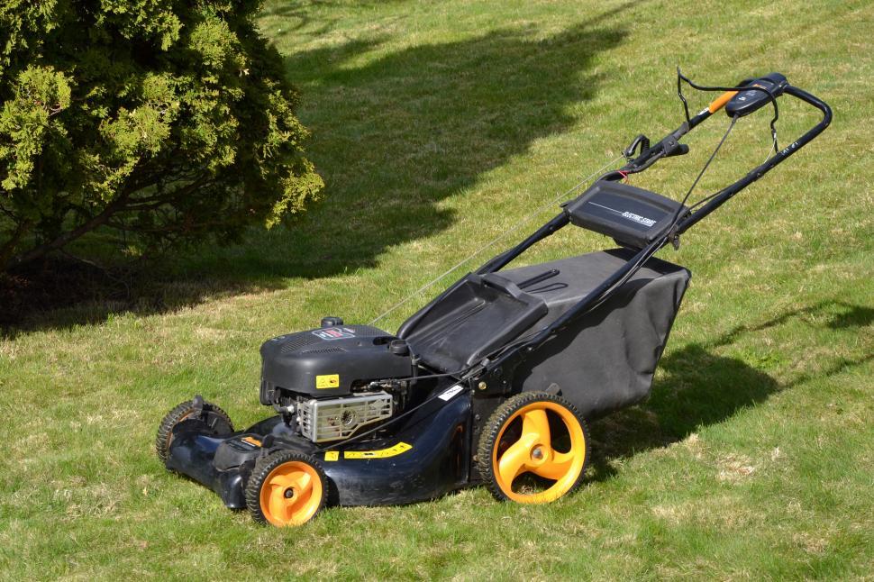 Download Free Stock Photo of Gas Lawn mower 