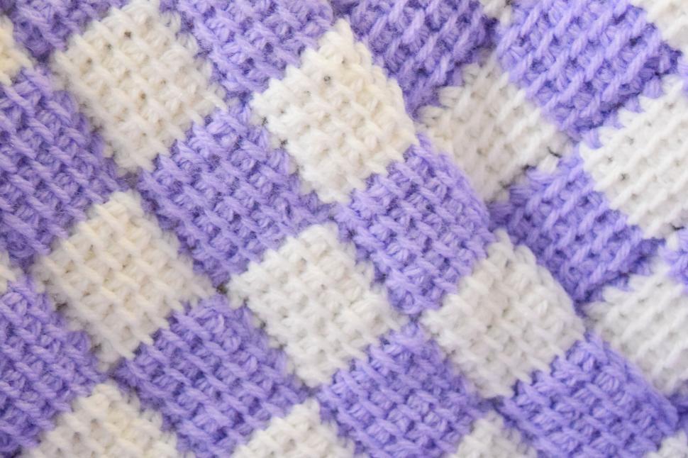 Free Image of Crochet baby blanket 