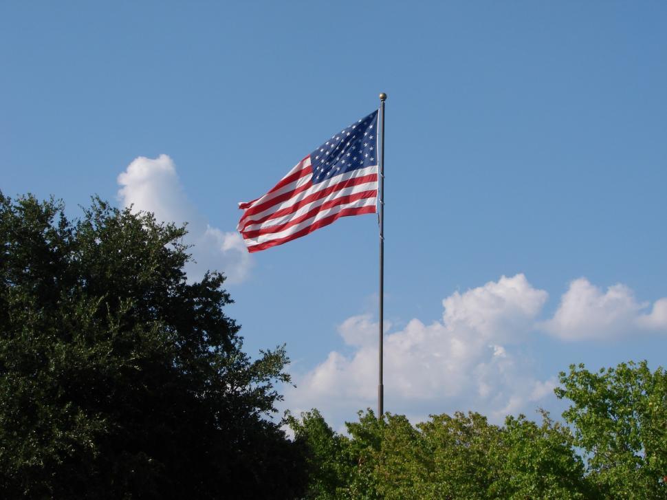 Free Image of American flag 