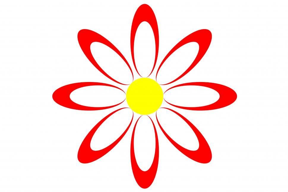 Free Image of Red flower 